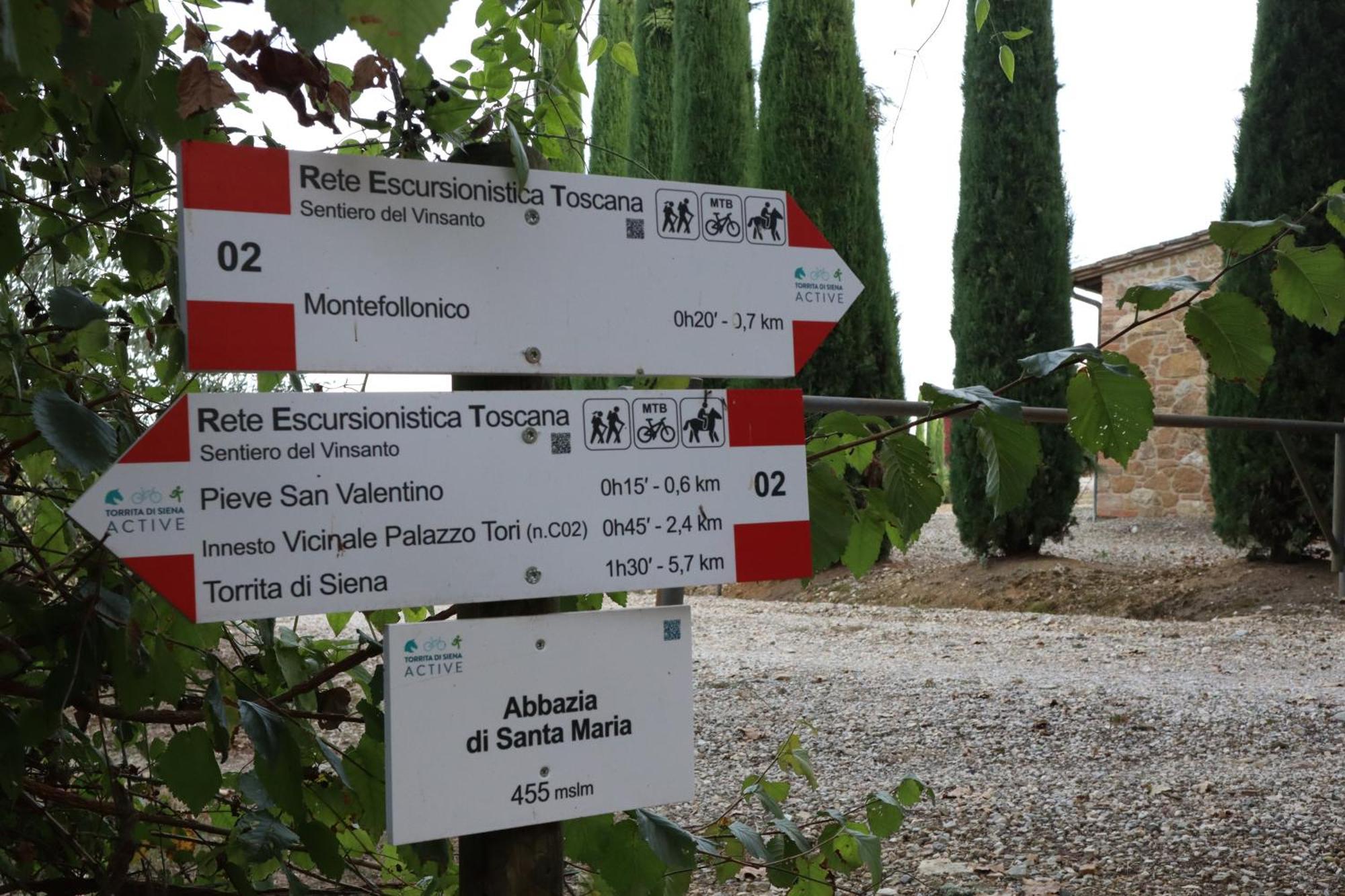 Abbadia Wine Relais Bed & Breakfast Montefollonico Exterior photo